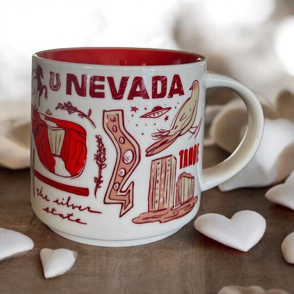 Starbucks Been There Series NEVADA 14oz Coffee Mug EUC